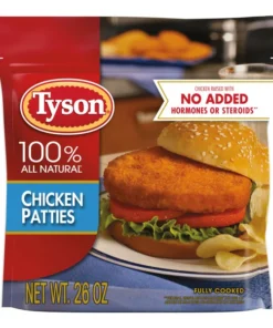 Tyson Fully Cooked Chicken Patties, Frozen